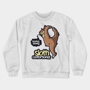 Sloth Shirt Kids Contortionist Shirt Yoga Gymnast Tumbler Crewneck Sweatshirt